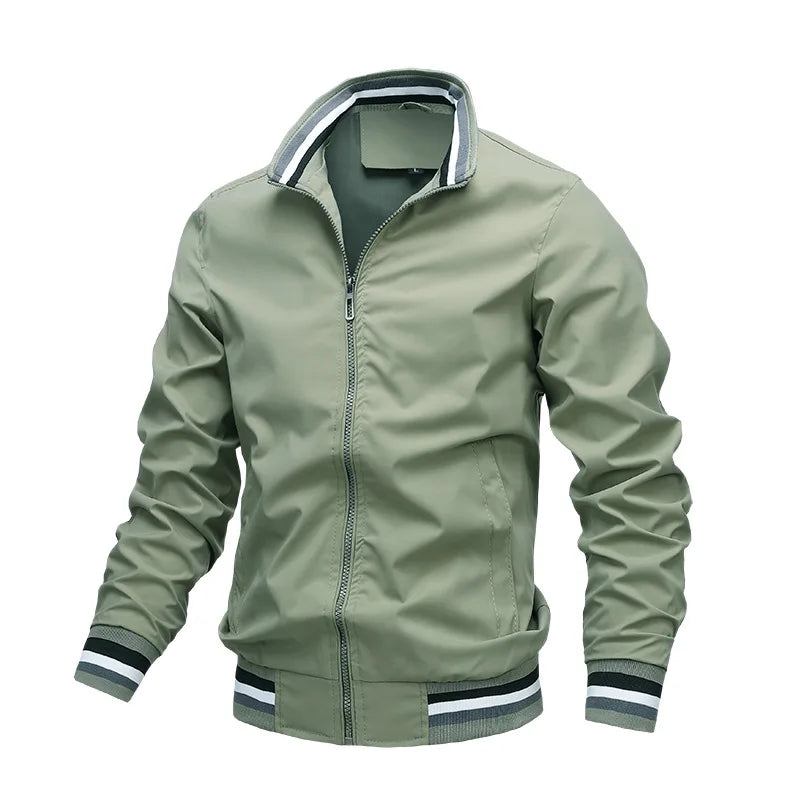 Fashion Men'S Windbreak Bomber Jacket Spring Summer Man Casual Outdoors Portswear Jacket Jackets for Men Coats Men Clothing