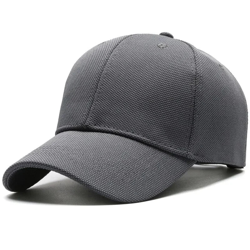 Breathable Pineapple Cloth Simple Baseball Cap Men Casual Fashionable Sunshade Hat Women Duckbill Cap For Large Head