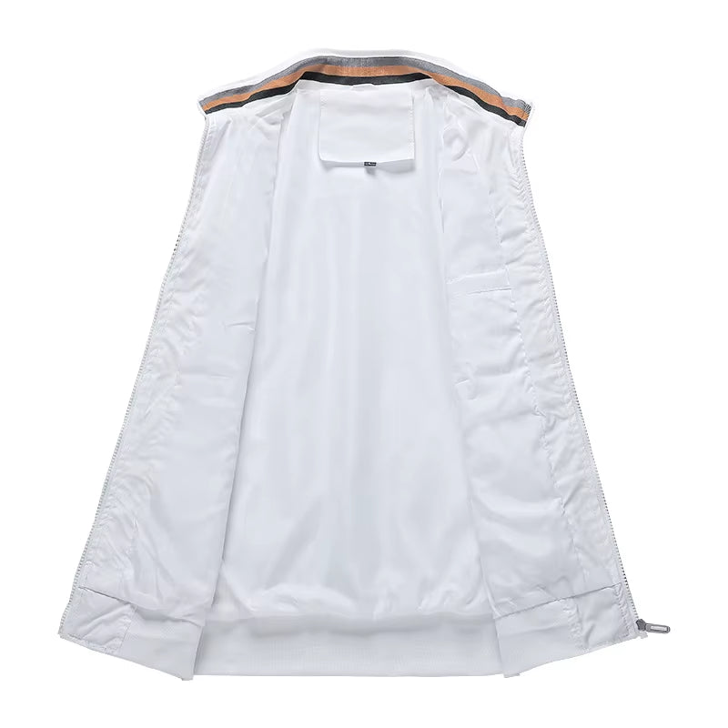 Fashion Men'S Windbreak Bomber Jacket Spring Summer Man Casual Outdoors Portswear Jacket Jackets for Men Coats Men Clothing