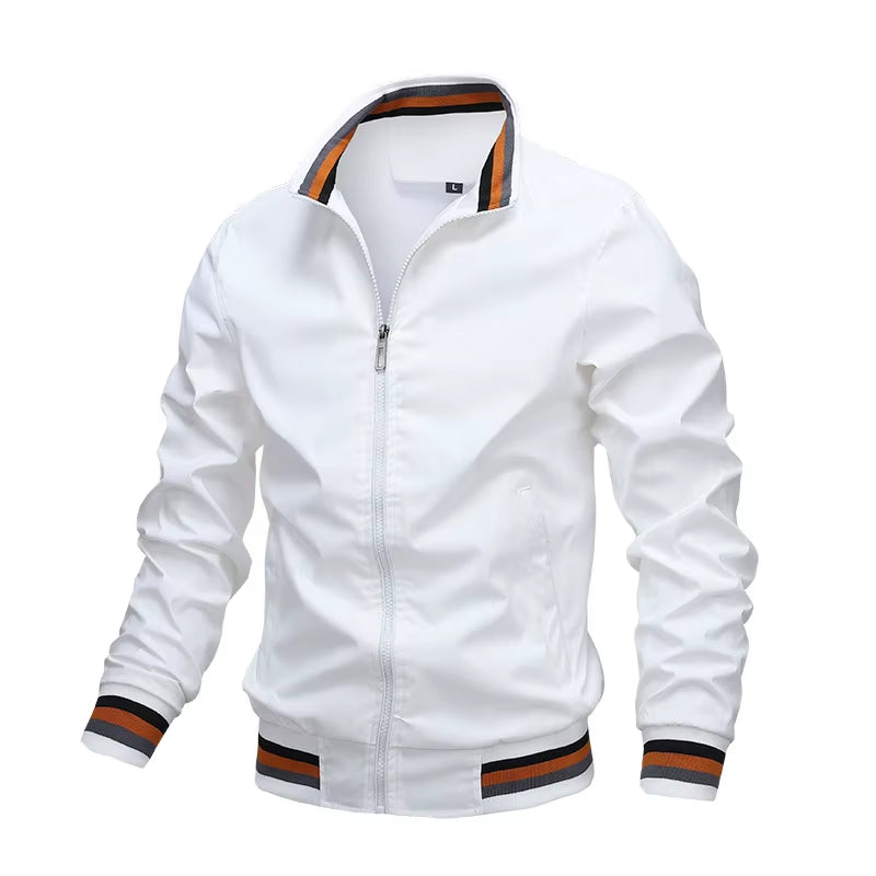 Fashion Men'S Windbreak Bomber Jacket Spring Summer Man Casual Outdoors Portswear Jacket Jackets for Men Coats Men Clothing