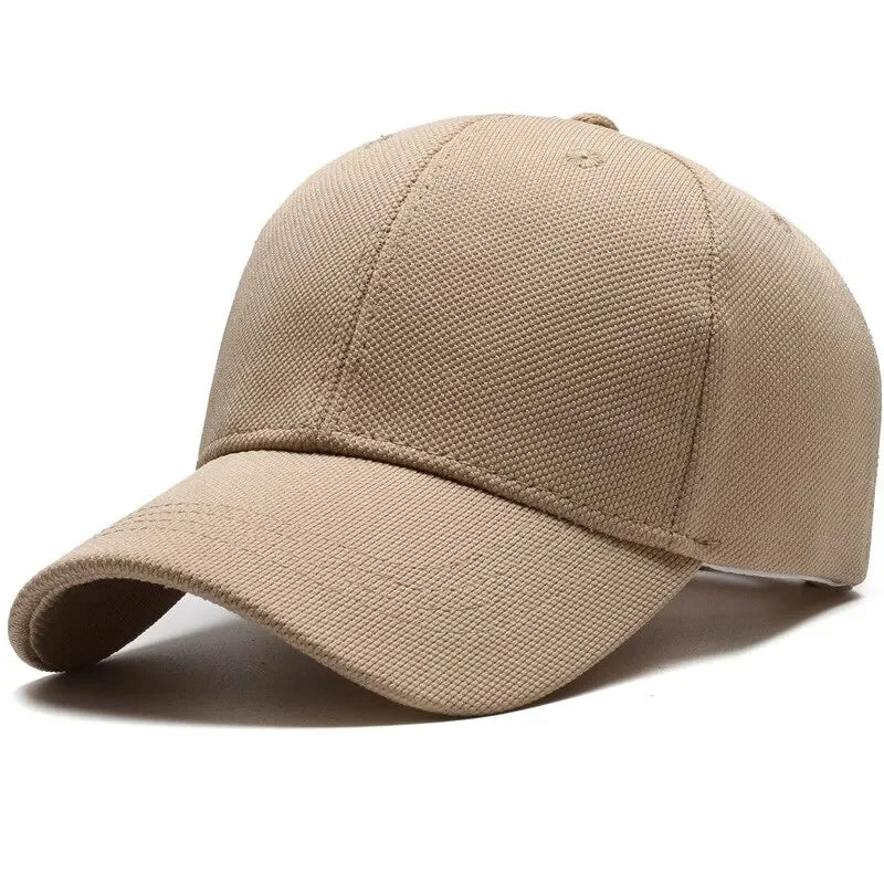 Breathable Pineapple Cloth Simple Baseball Cap Men Casual Fashionable Sunshade Hat Women Duckbill Cap For Large Head