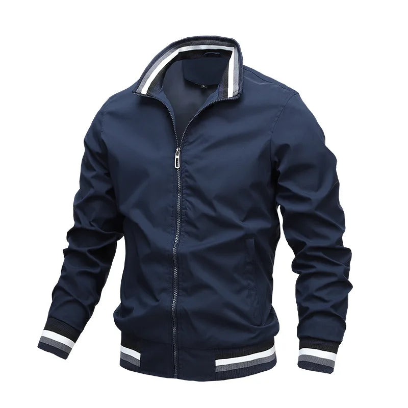 Fashion Men'S Windbreak Bomber Jacket Spring Summer Man Casual Outdoors Portswear Jacket Jackets for Men Coats Men Clothing