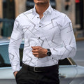 Mens Casual Line Digital-Print Shirt